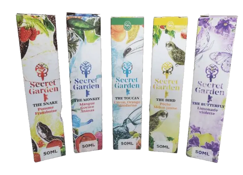 Liquide fruité Secret Garden