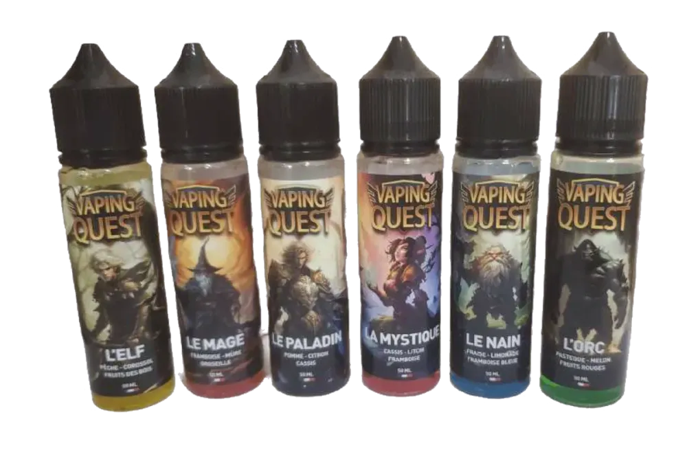 Liquide fruité Vaping Quest