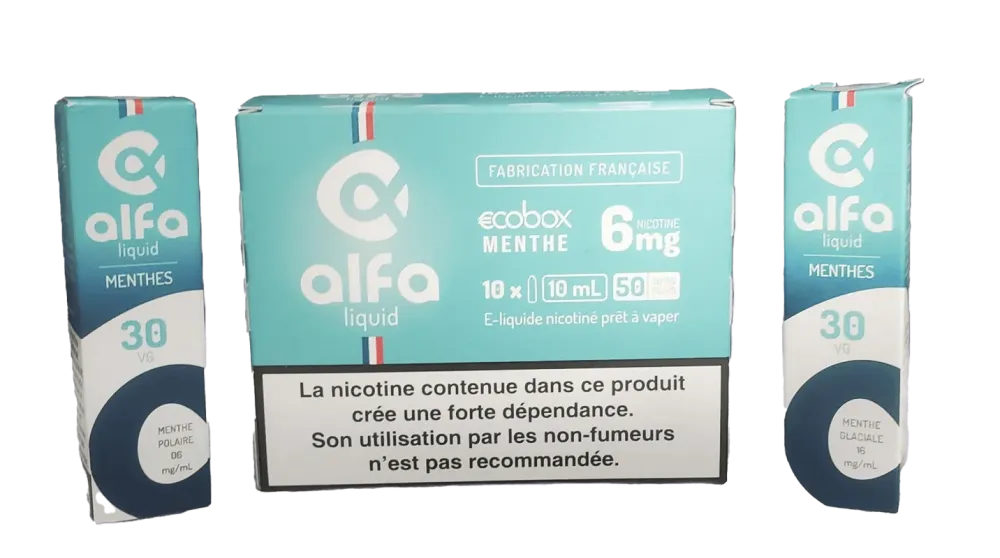 Liquide menthe ou frais Alfa