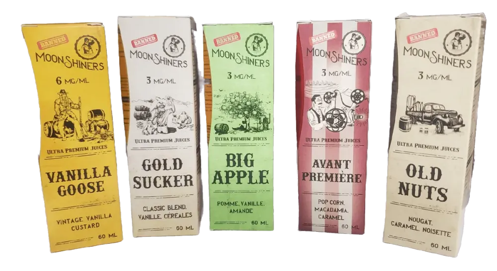 Liquide gourmand Moonshiner